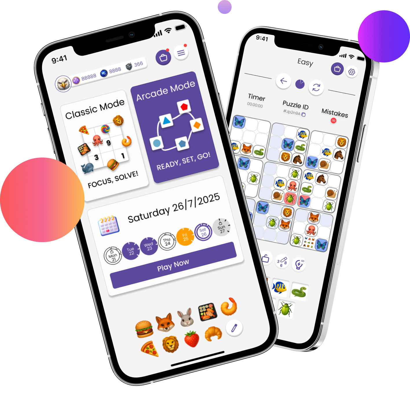 Sudoku Forge app screenshots